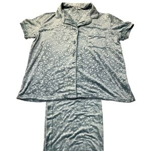 NICOLE MILLER velvet look pajamas